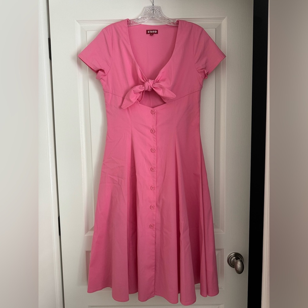 Staud Pink Dress